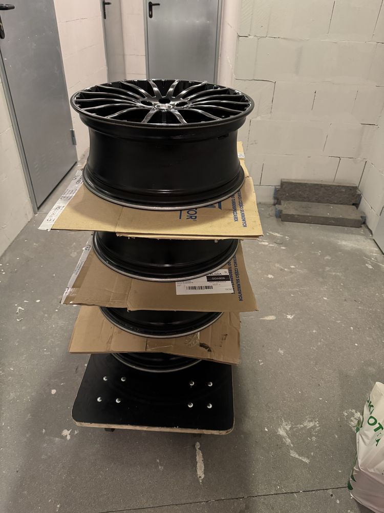 Felgi fiat tipo 17 cali czarne piano