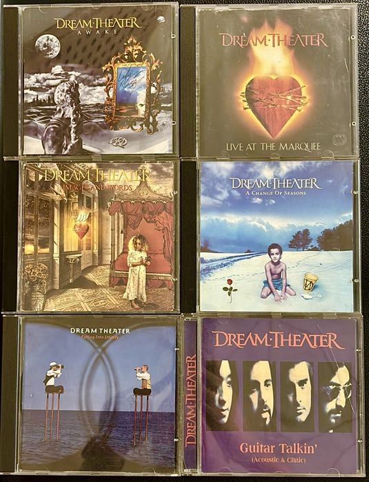 Coleçao de CDs de Dream Theater