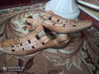 Шкіряні босоножки, туфлі,сандалі 700 італьійскі  новв