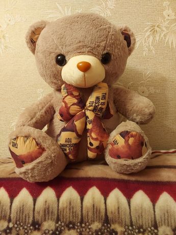 Мягкая плюшевая игрушка  медвежонок большой медведь