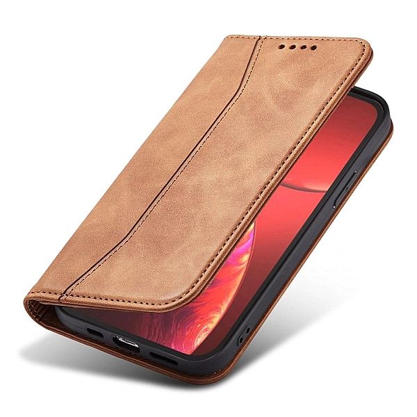 Etui Fancy Braders Case do iPhone 13 Pro Max brązowy