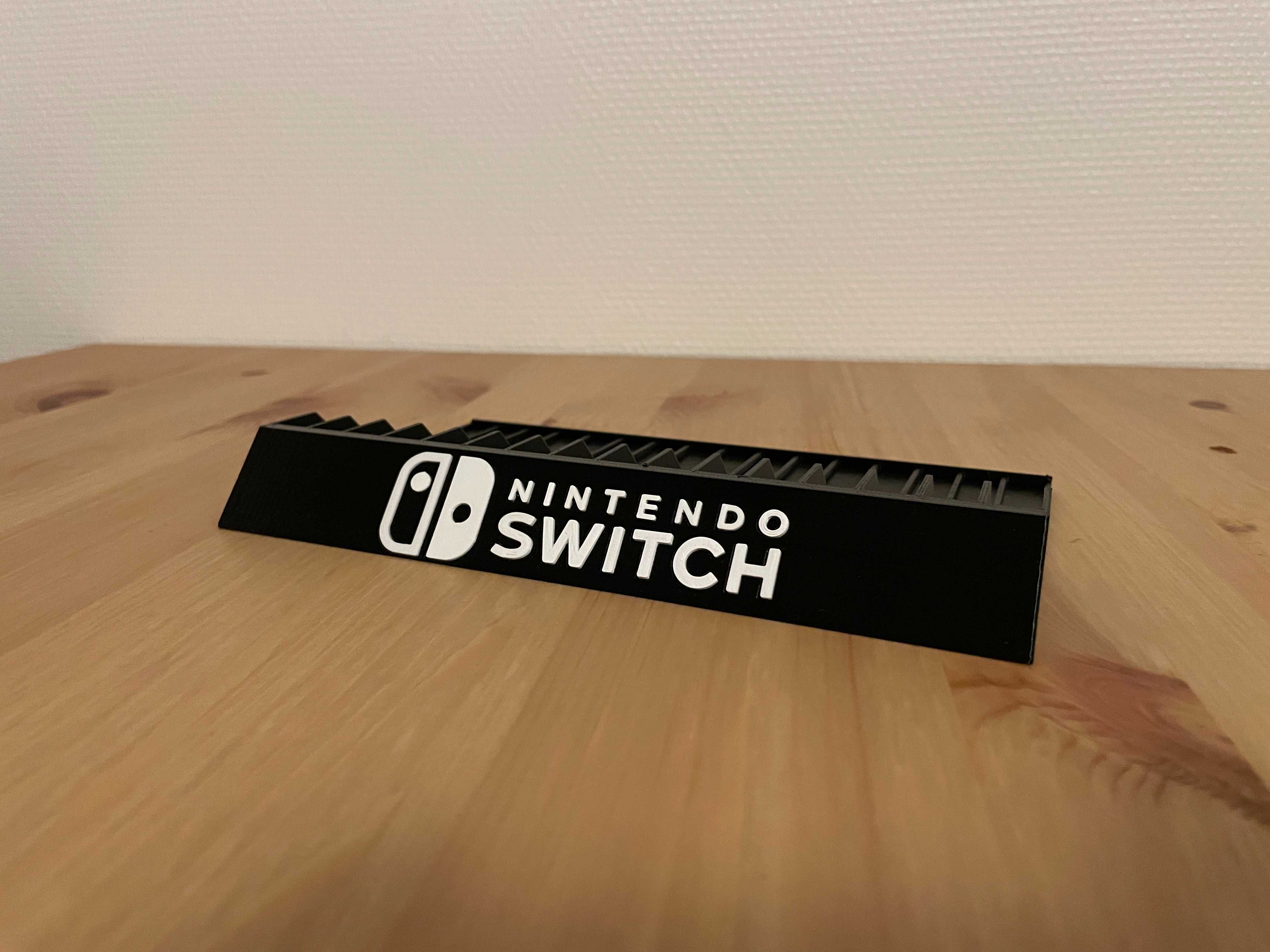 Stojak podstawka na 16 gier Nintendo Switch czarny