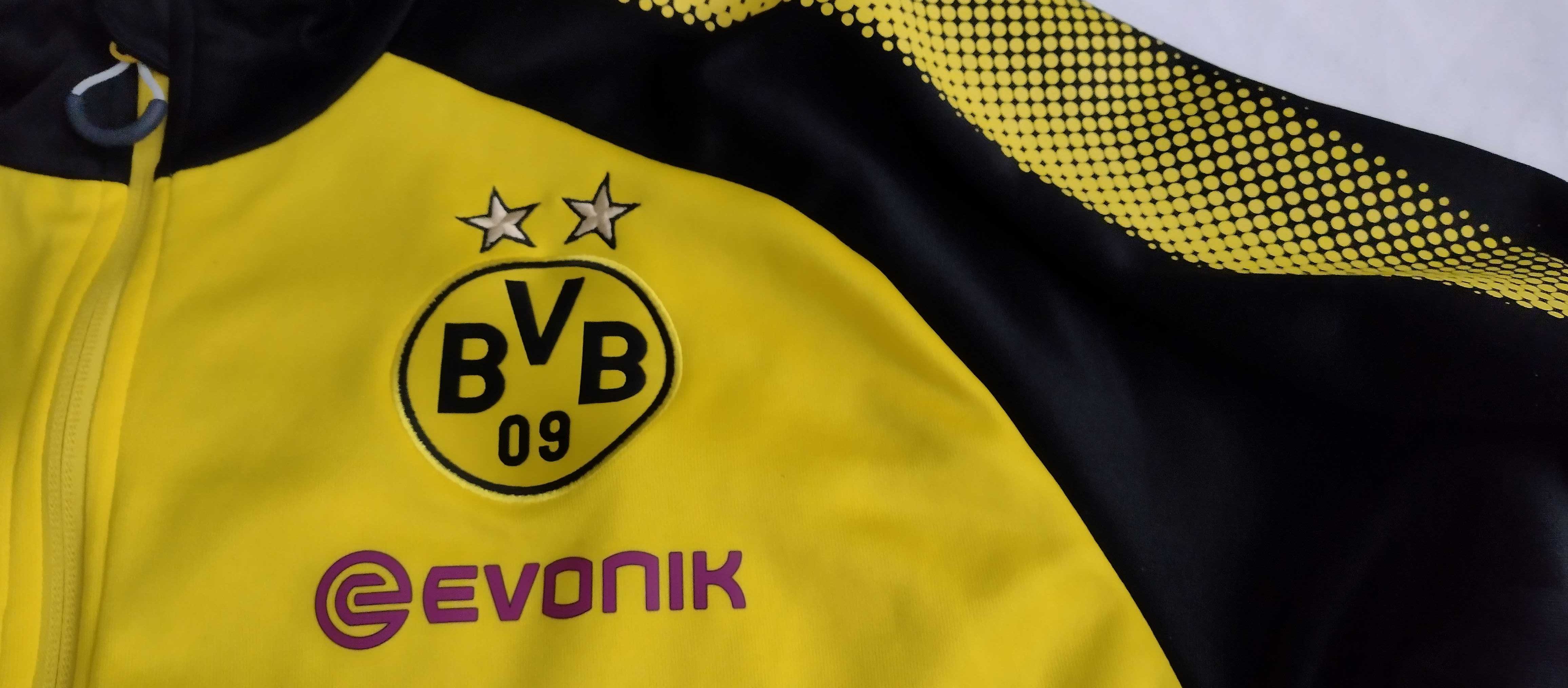 kszulka piłkarska BVB Borussia Dortmund Evonik bluza rozm. 56/58