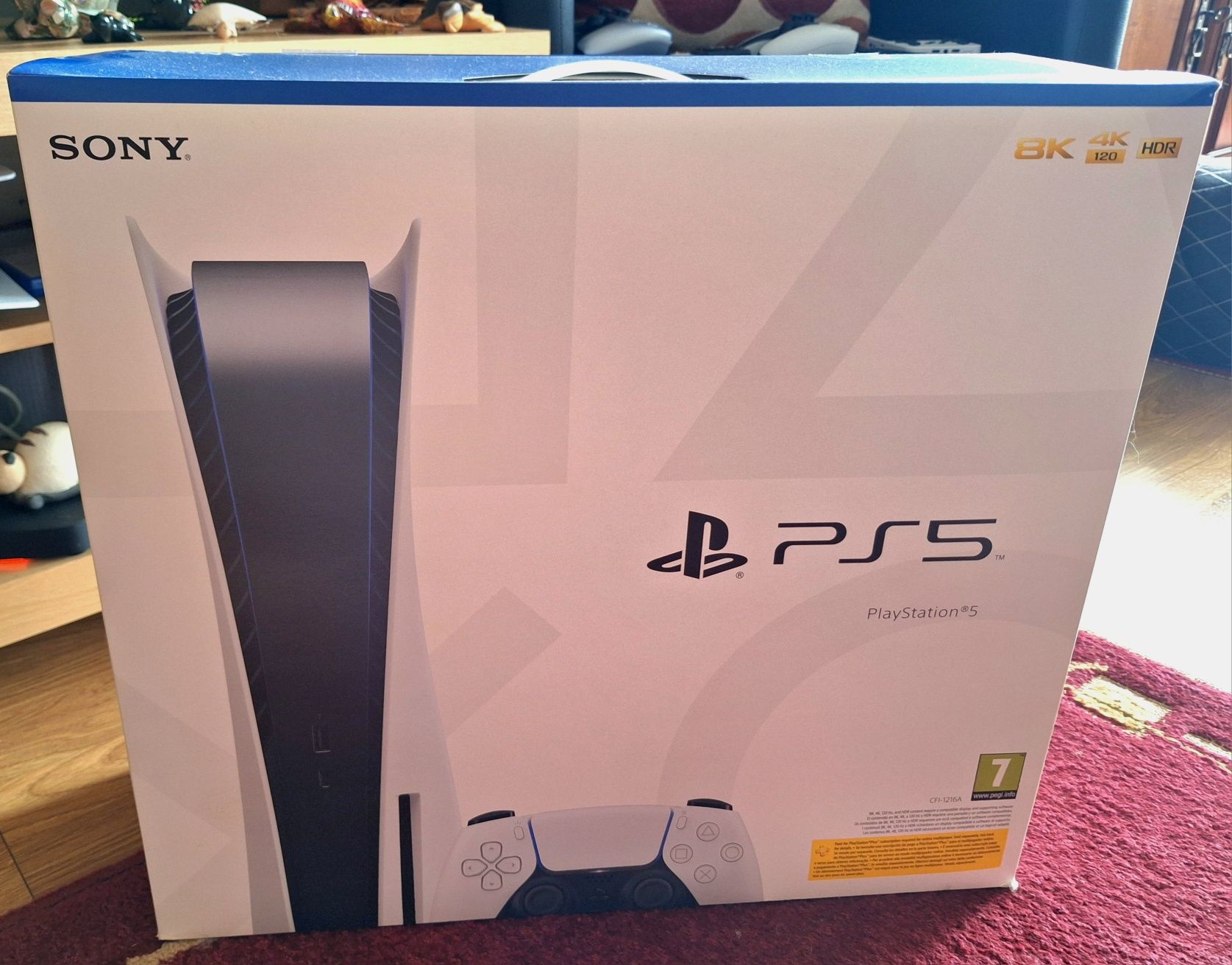 PS5 versão blu-ray, 2 comandos