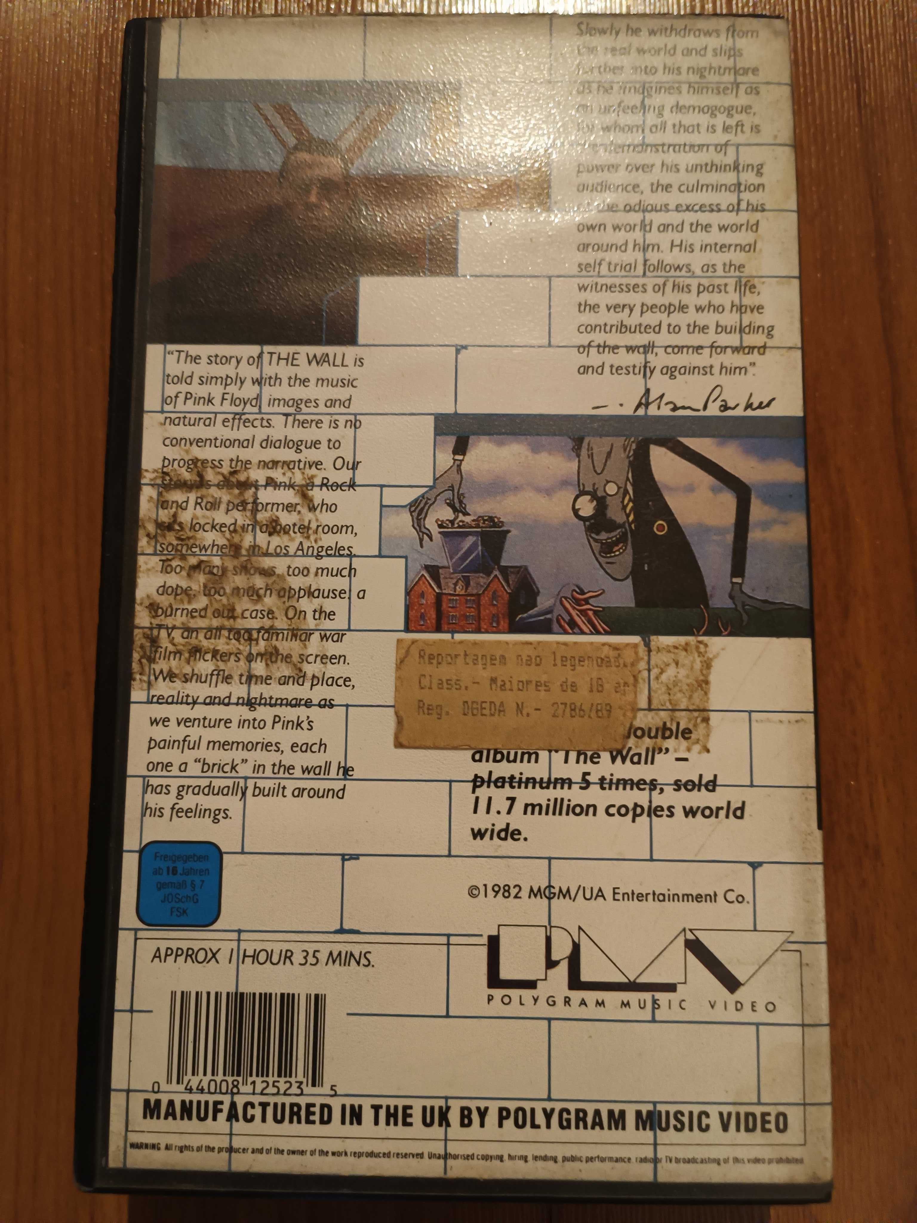 Pink Floyd The wall - VHS