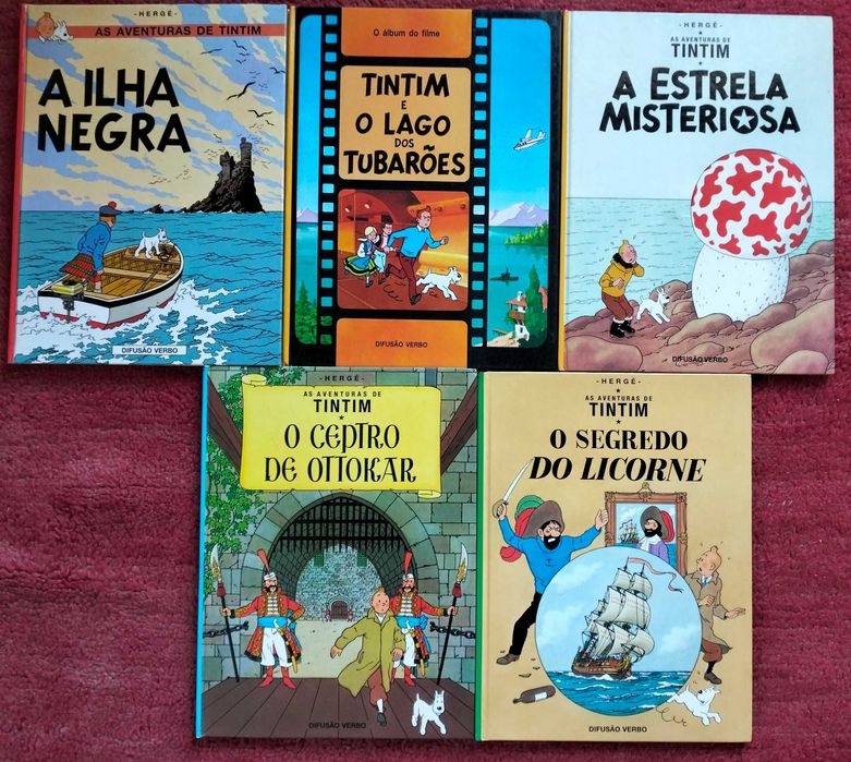 Tintim capa dura e mole / edições especiais