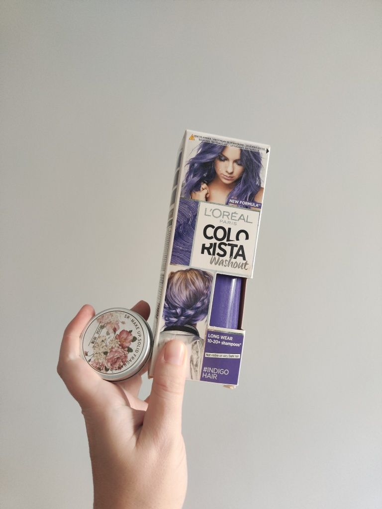 Farba zmywalna colorista indygo fiolet + perfum różany