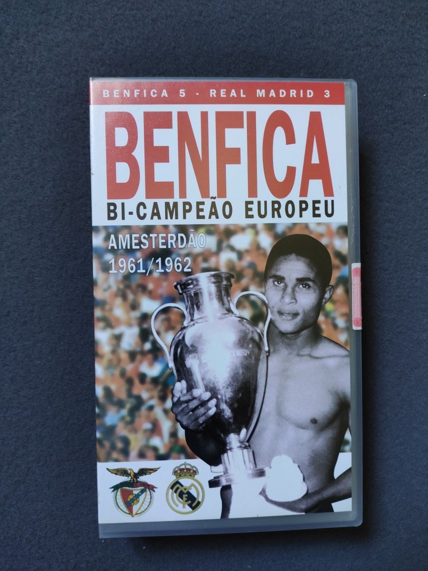 Benfica Campeão Europeu Cassete VHS