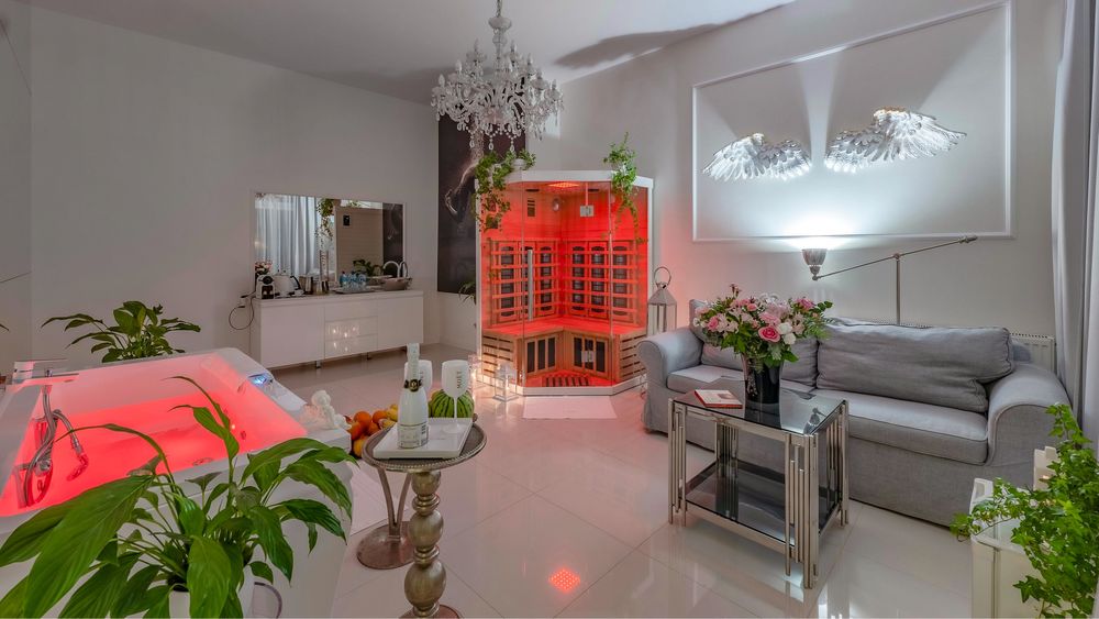 Apartament Sensual JACUZZI SAUNA Poznań Centrum Sylwester Święta