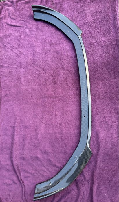 Dokładka/spliter zderzaka przód Audi A3 8V sedan przedlift bez s-line