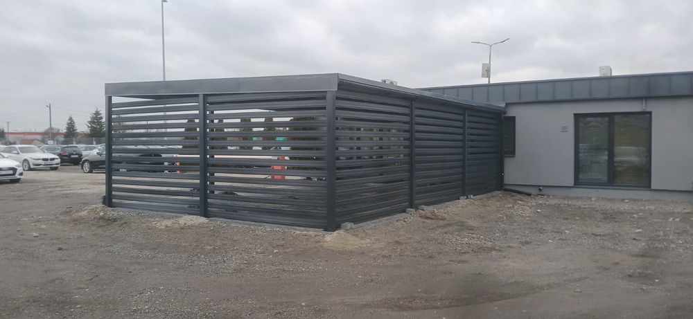 Garaż wiata zadaszenie Carport dwustanowiskowy 6x6 jednostanowiskowy