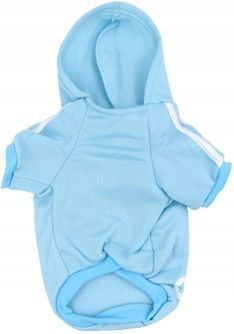 Bluza ADIDOG ubranko dla średniego psa kolor BŁĘKITNY, rozmiar XL