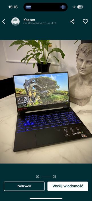 ASUS TUF A15 Ryzen 7-7735 + Aerox 3 wireless