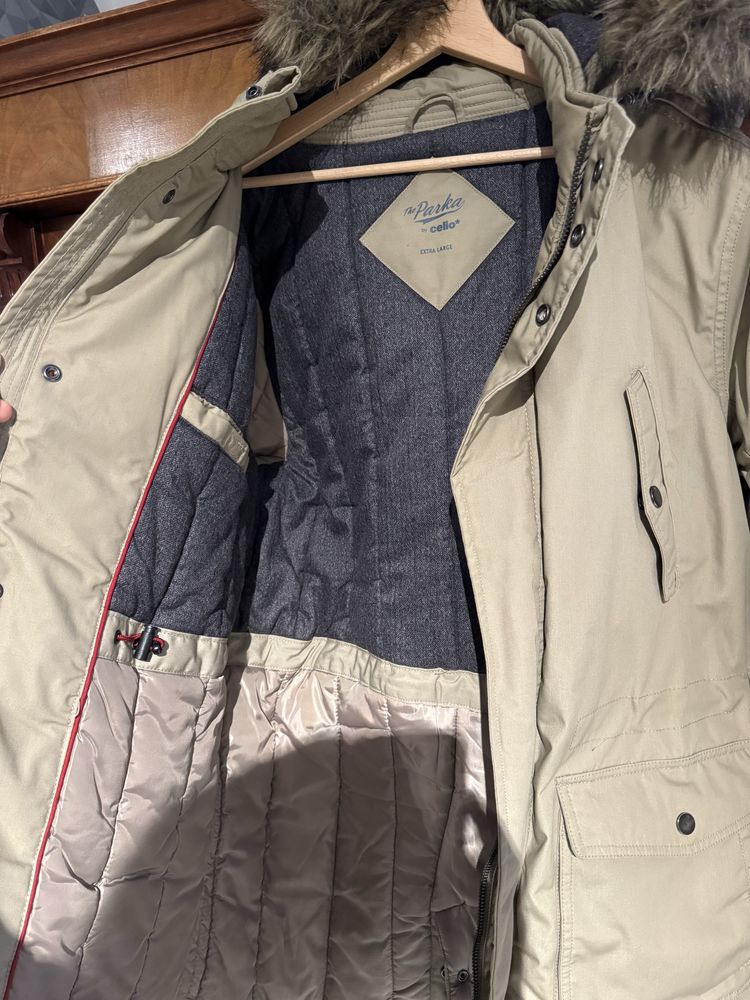 Kurtka parka zimowa Celio xl