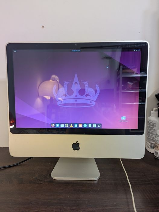 iMac 20" 2007r Core2 Duo 4GB RAM Linux + MacOS
