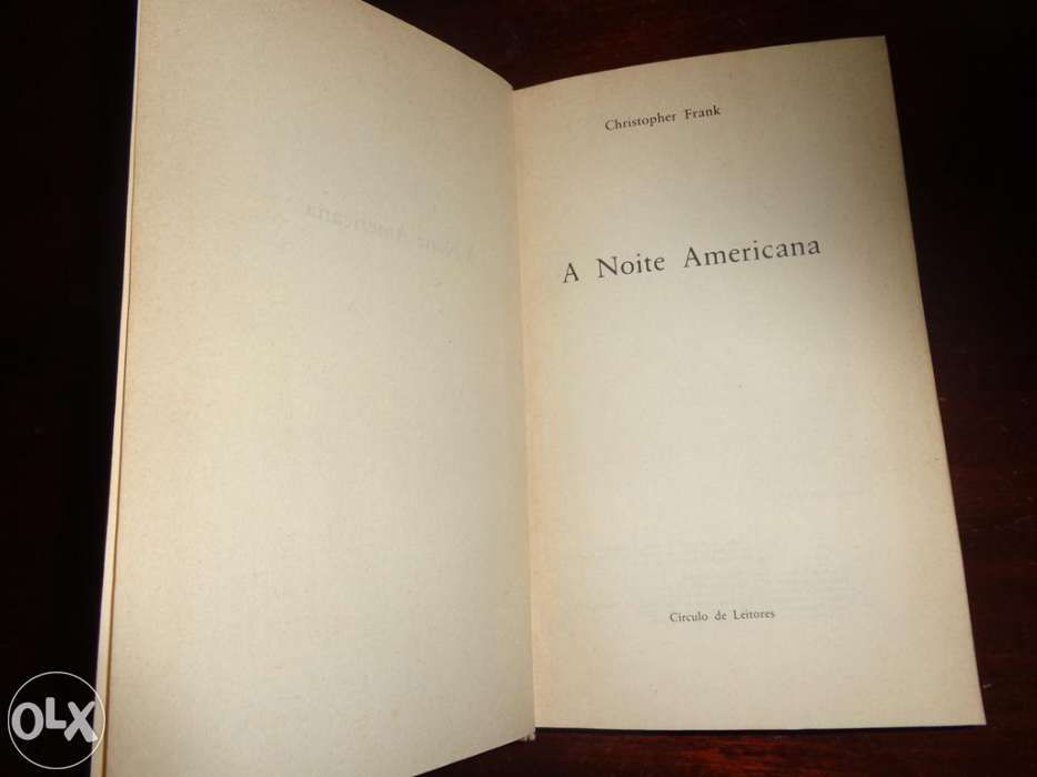 A Noite Americana - Cristopher Frank