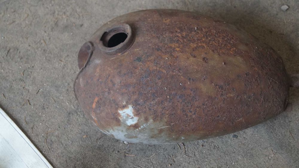 Simson SR1 SR2 zbiornik paliwa bak oryginał