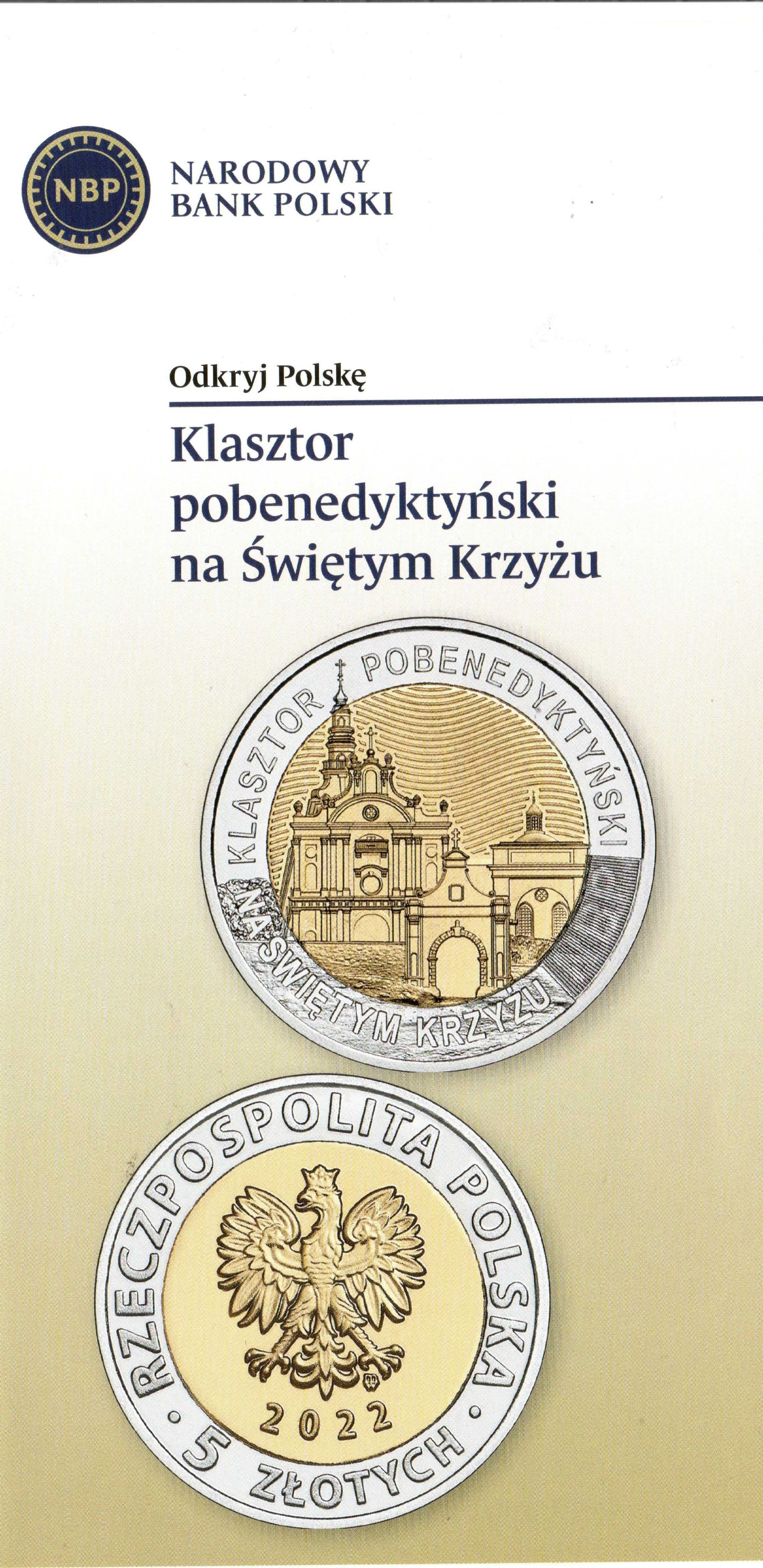Folder z serii Odkryj Polskę  do monet 5 zł