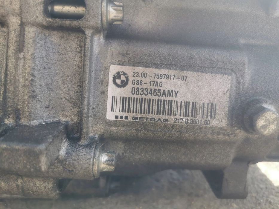 BMW 1 F20 Skrzynia biegów Manual 7597917 1.6 B