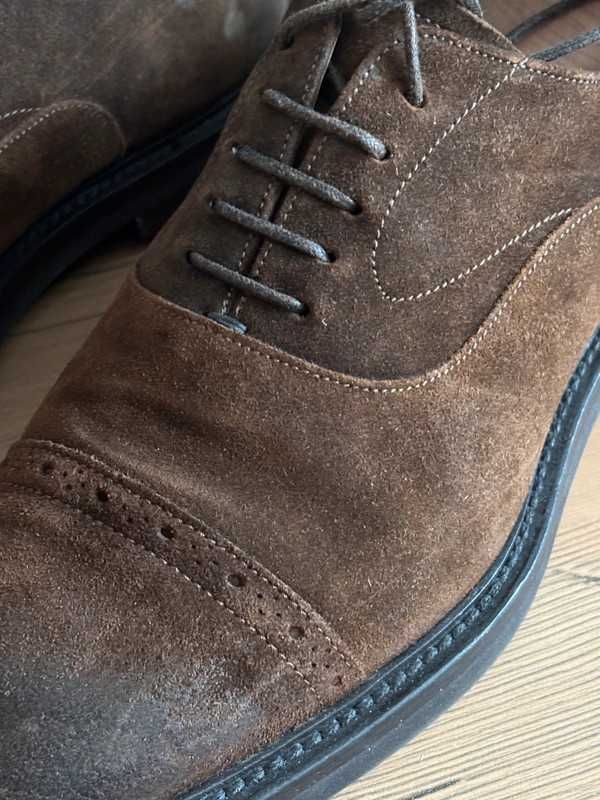 Pantofle oxford Scarosso. Rozmiar 41