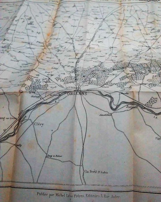 Livro Antigo 1872 Charles de Freycinet Sec. XIX Paris França