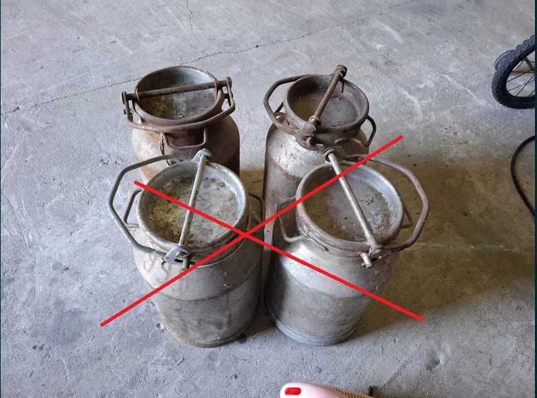 Bańka konwia kanka na mleko 20L