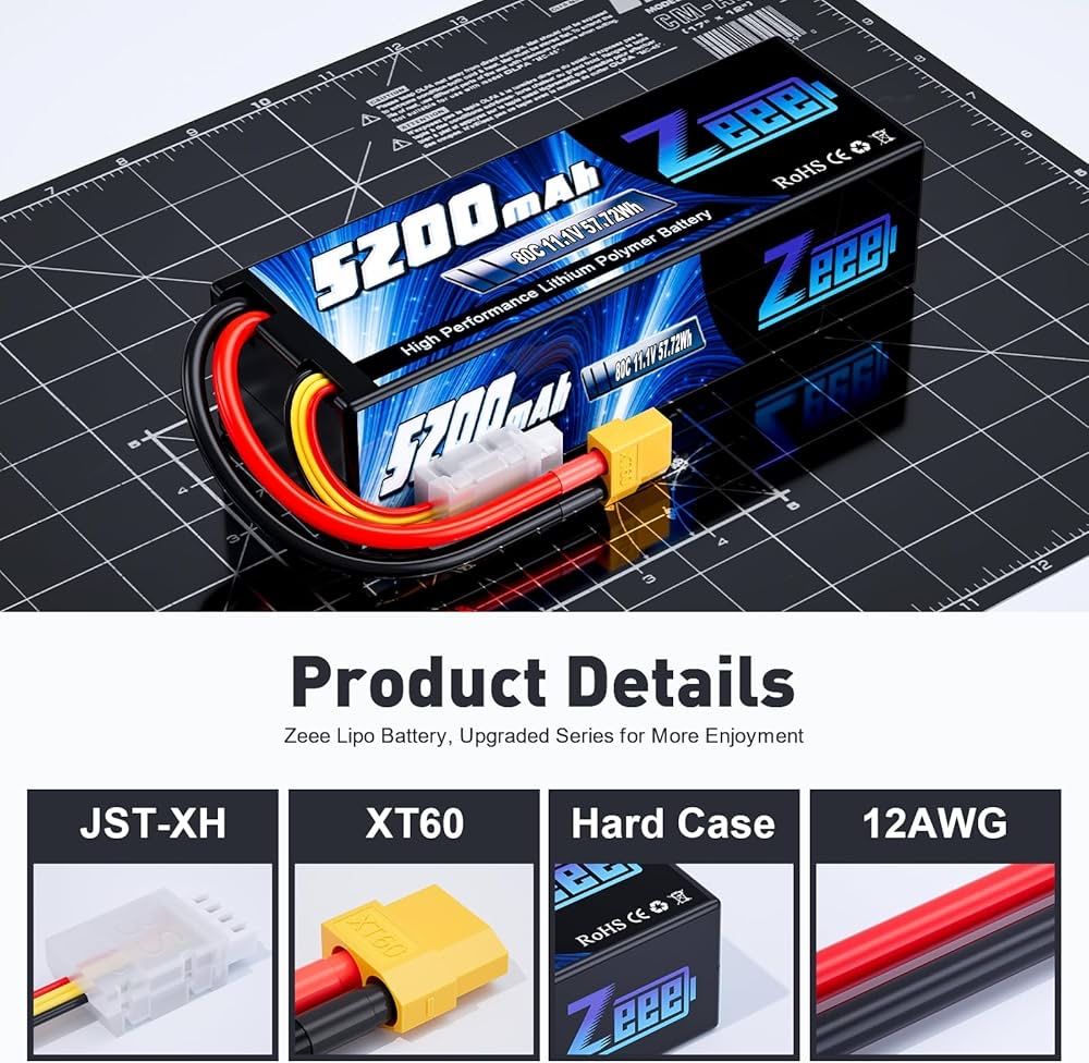 Акумулятор Zee 5200mah 11.1v lipo