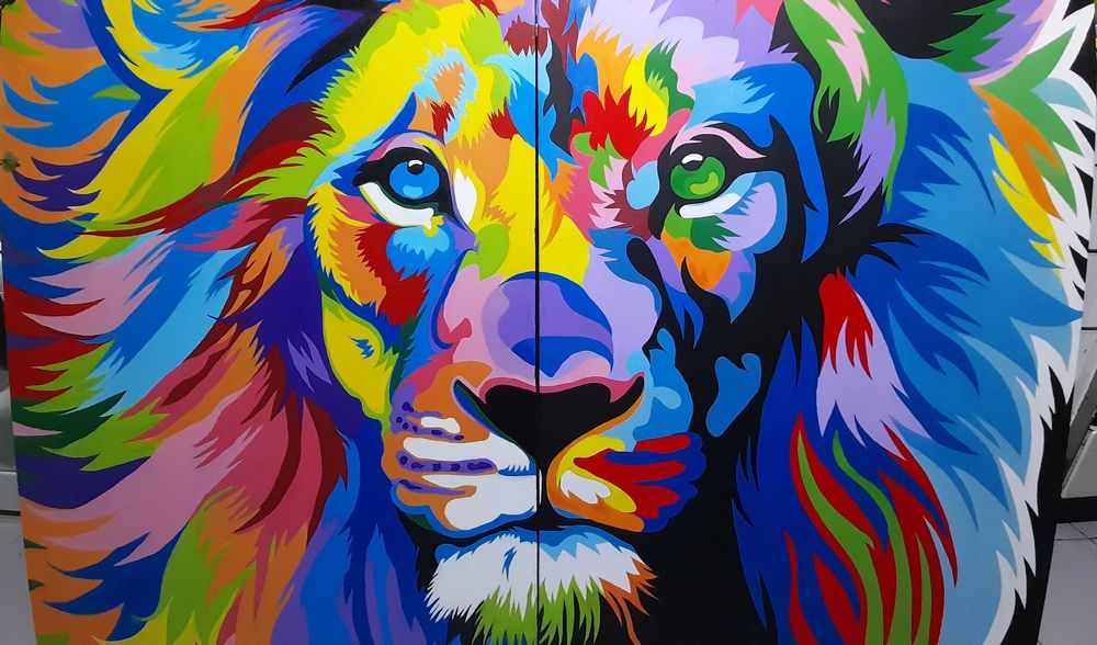Quadros Telas Pinturas Únicas – Feito à Mão por Artista