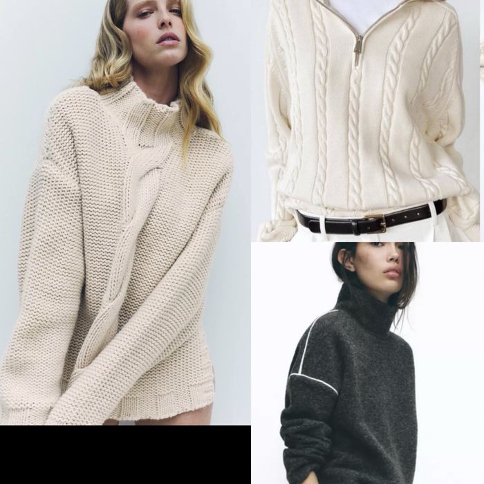 Светр Zara оригінал вовна бавовна