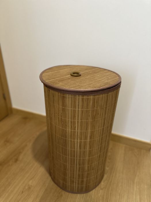 Cesto roupa bambu