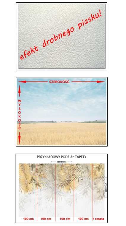 Fototapeta 3d LIŚCIE PALMY Winylowa w odcieniach beżu 400x280 cm
