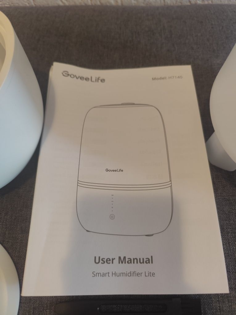 Nowoczesny i stylowy nawilżacz powietrza GoveeLife Smart Humidifier Li