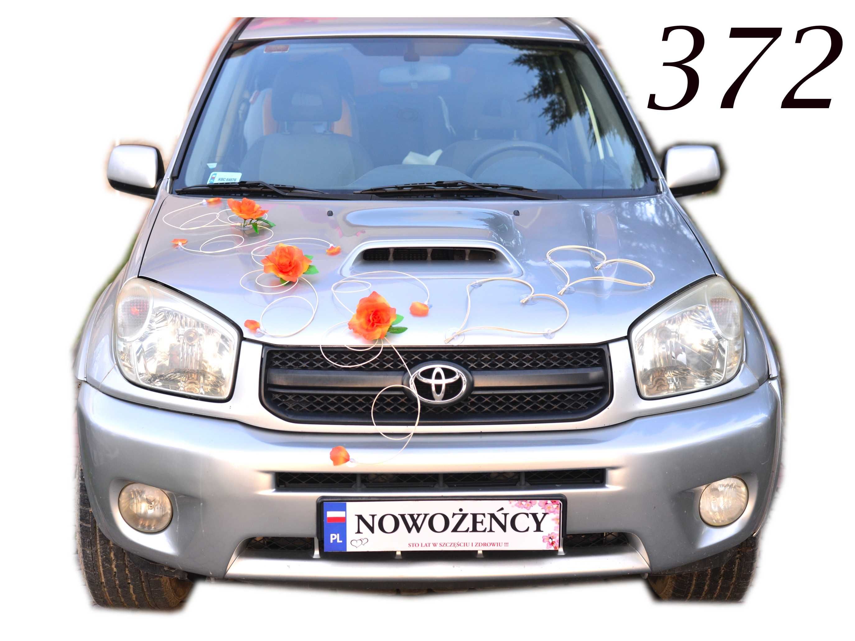 NOWA dekoracja na auto samochód ślub wesele Nr 372