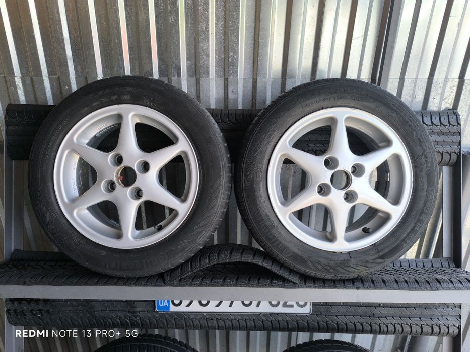 Колеса R14 4x108 6J ET37 ЦО 70.4 мм літо 175/65R14