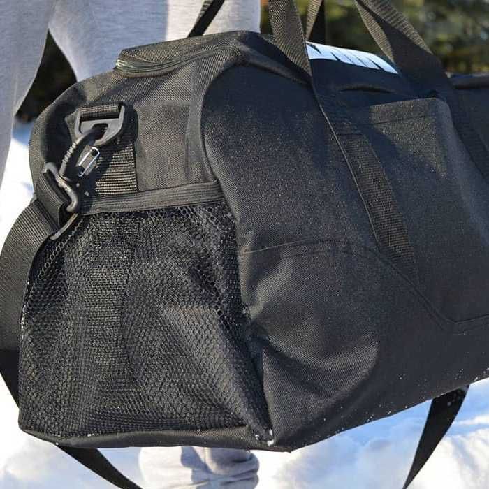 Спортивна дорожня сумка Nike / Найк чорна, для спорту, залу, тренувань