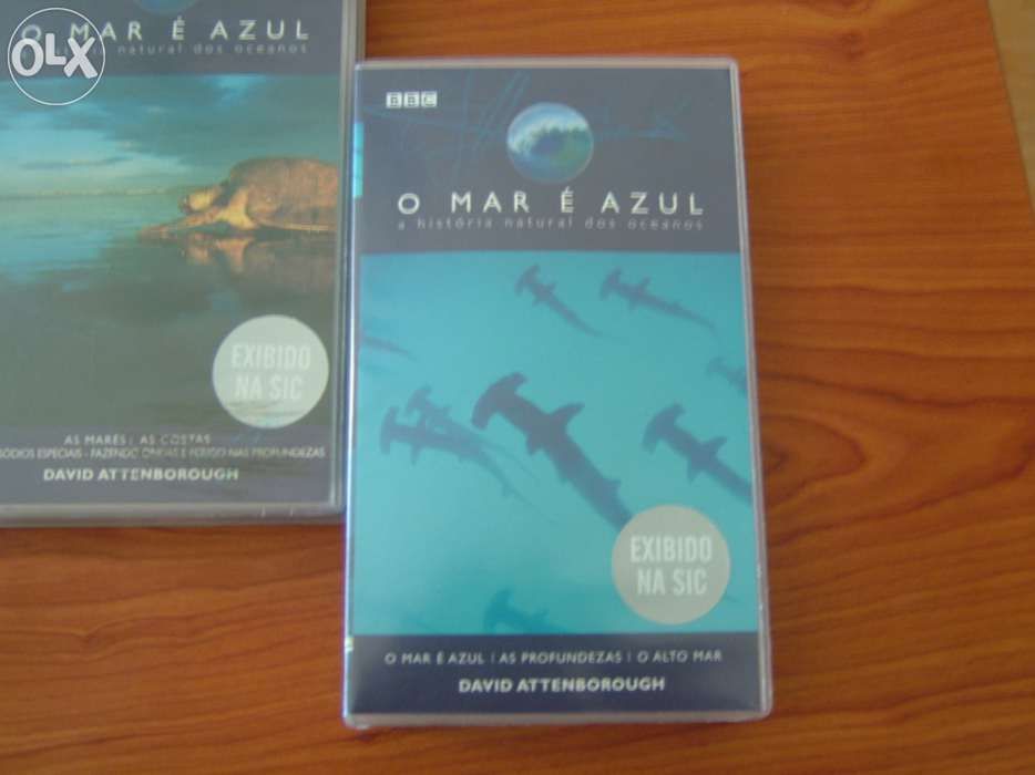 Cassetes VHS "O Mar é Azul"