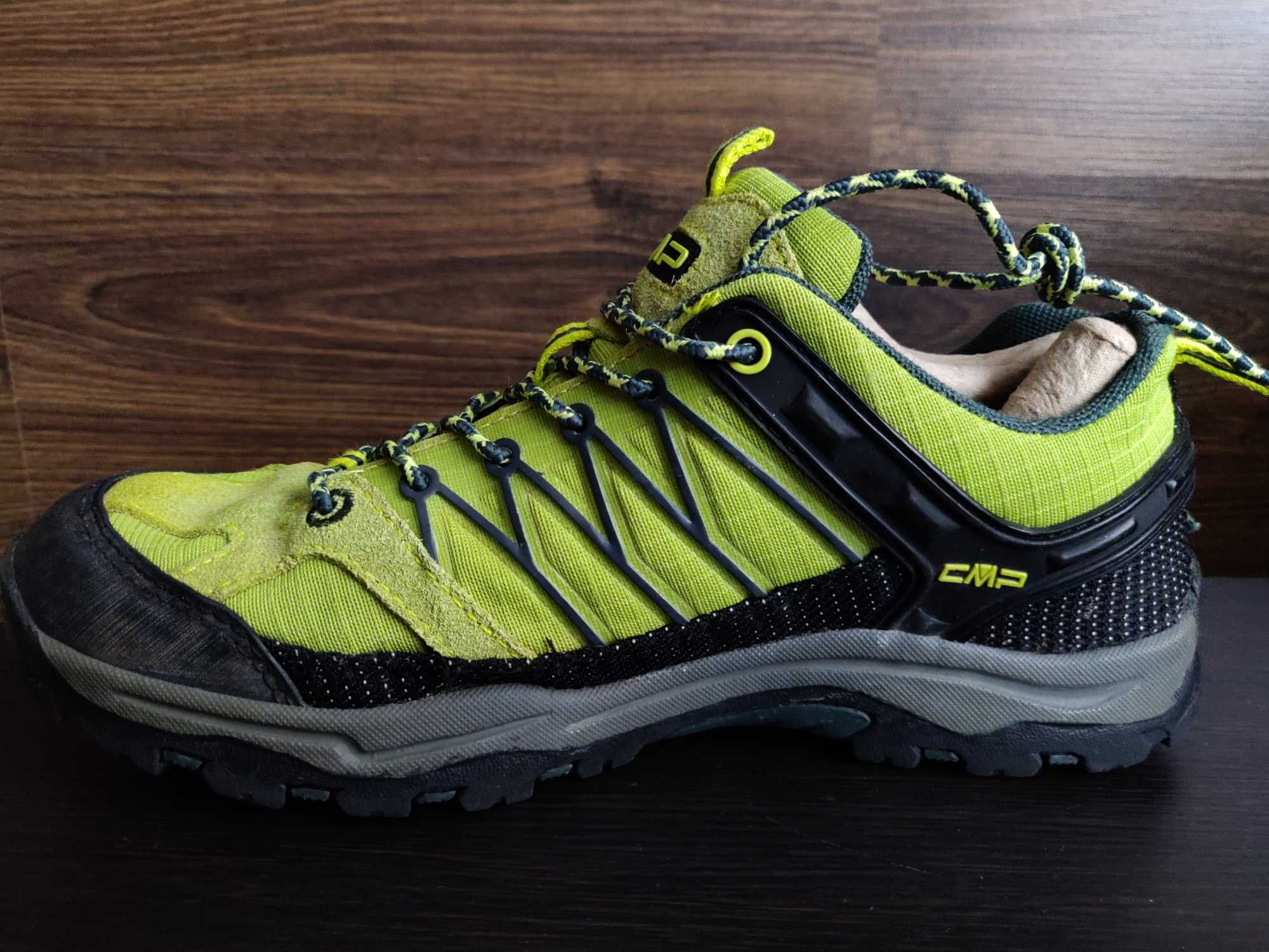 Кроссовки CMP Rigel Low Waterproof  р. 38, стелька 24,5 см., лайм