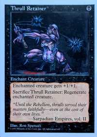 Magic the Gathering  - Thrull Retainer  - 5th Edition