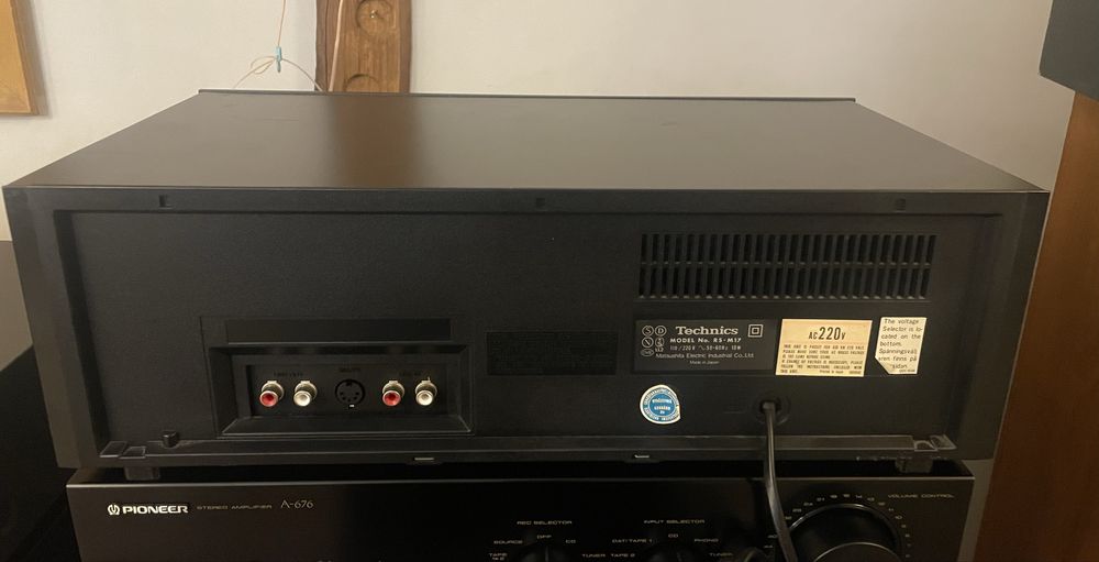 Deck TECHNICS M-17 vintage sprawny  100% piękny stan