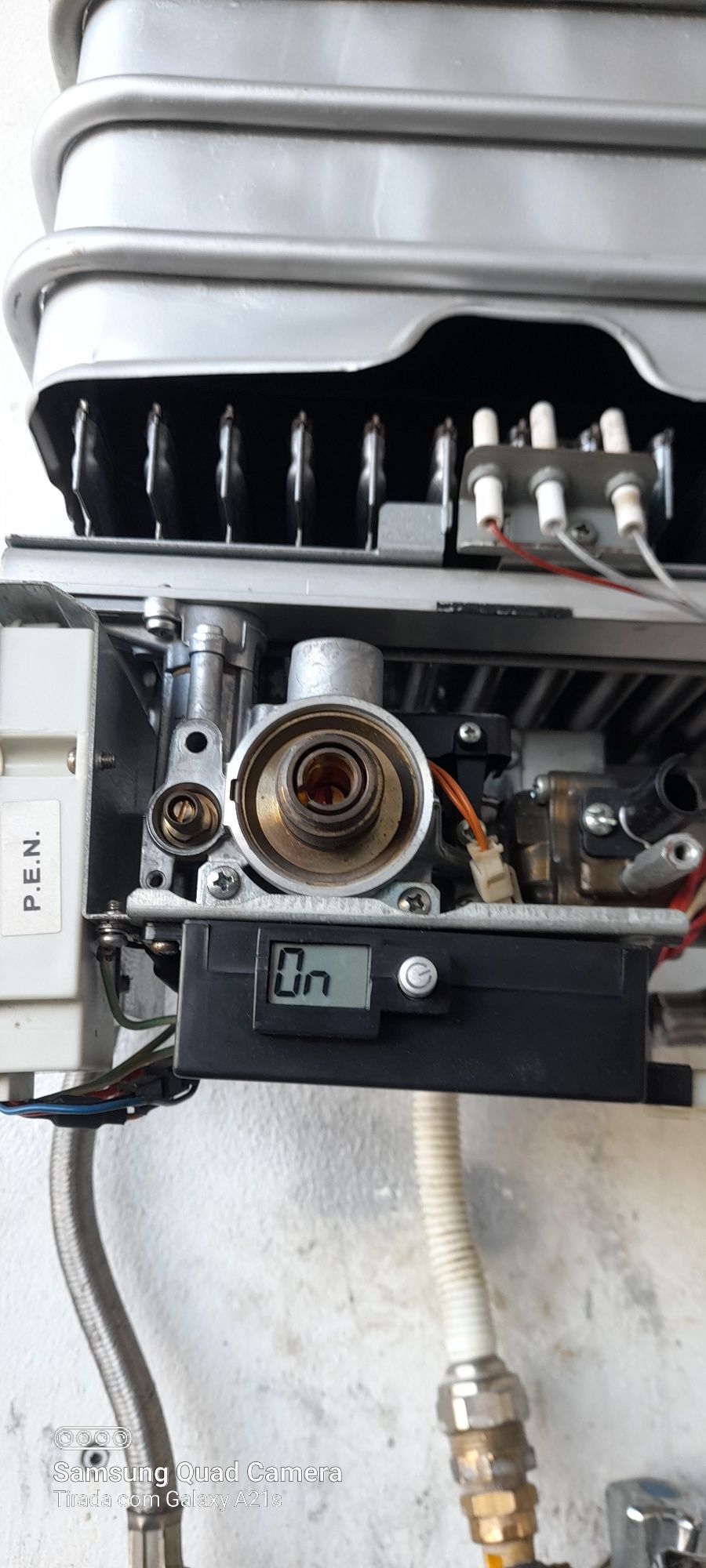 Esquentador inteligente vaillant ventilado