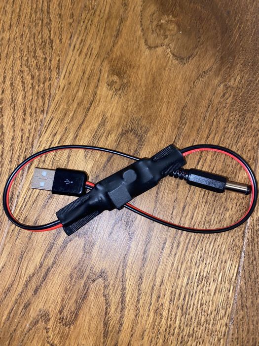 Кабель-перехідник для живлення роутера від павер-банку
