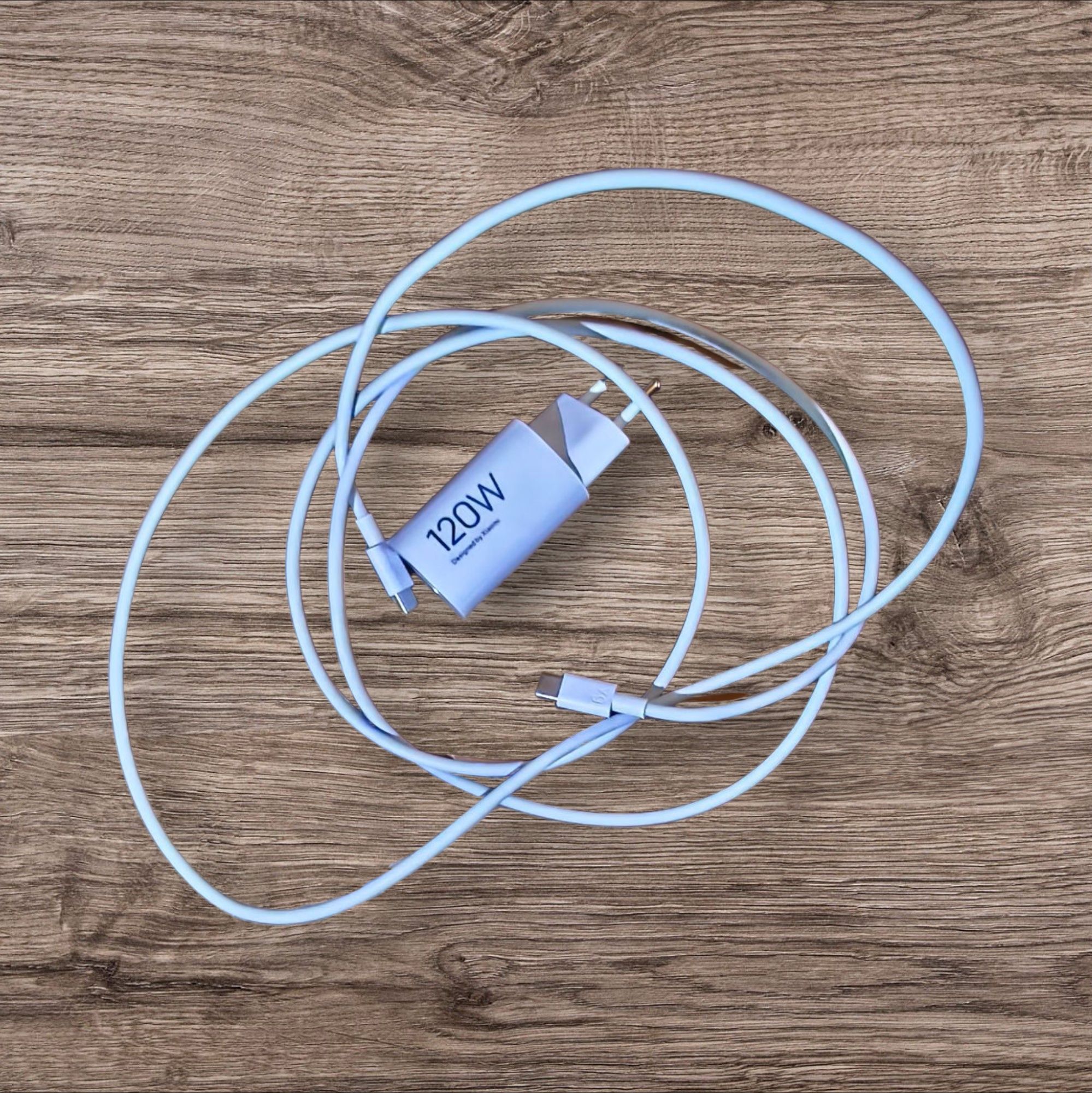 Ładowarka Xiaomi 120 W GaN USB C # przewód zasilający USB-C 2 metry