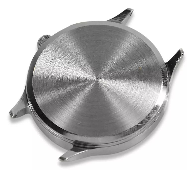 Zegarek damski z białego złota 14k z czarną tarczą lw020wdbc&lbw008w P