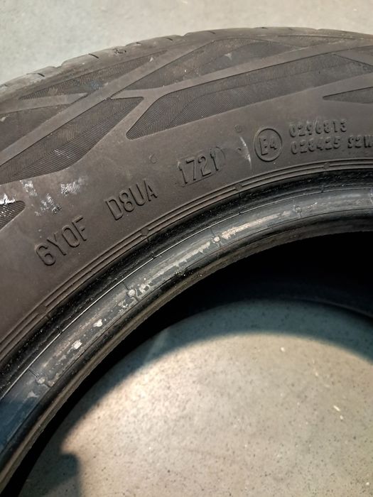 4 opony letnie Continental 205/55/R16 2021 r