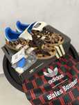 Жіночі Кросівки Adidas Samba x Wales Bonner Leopard Brown самба
