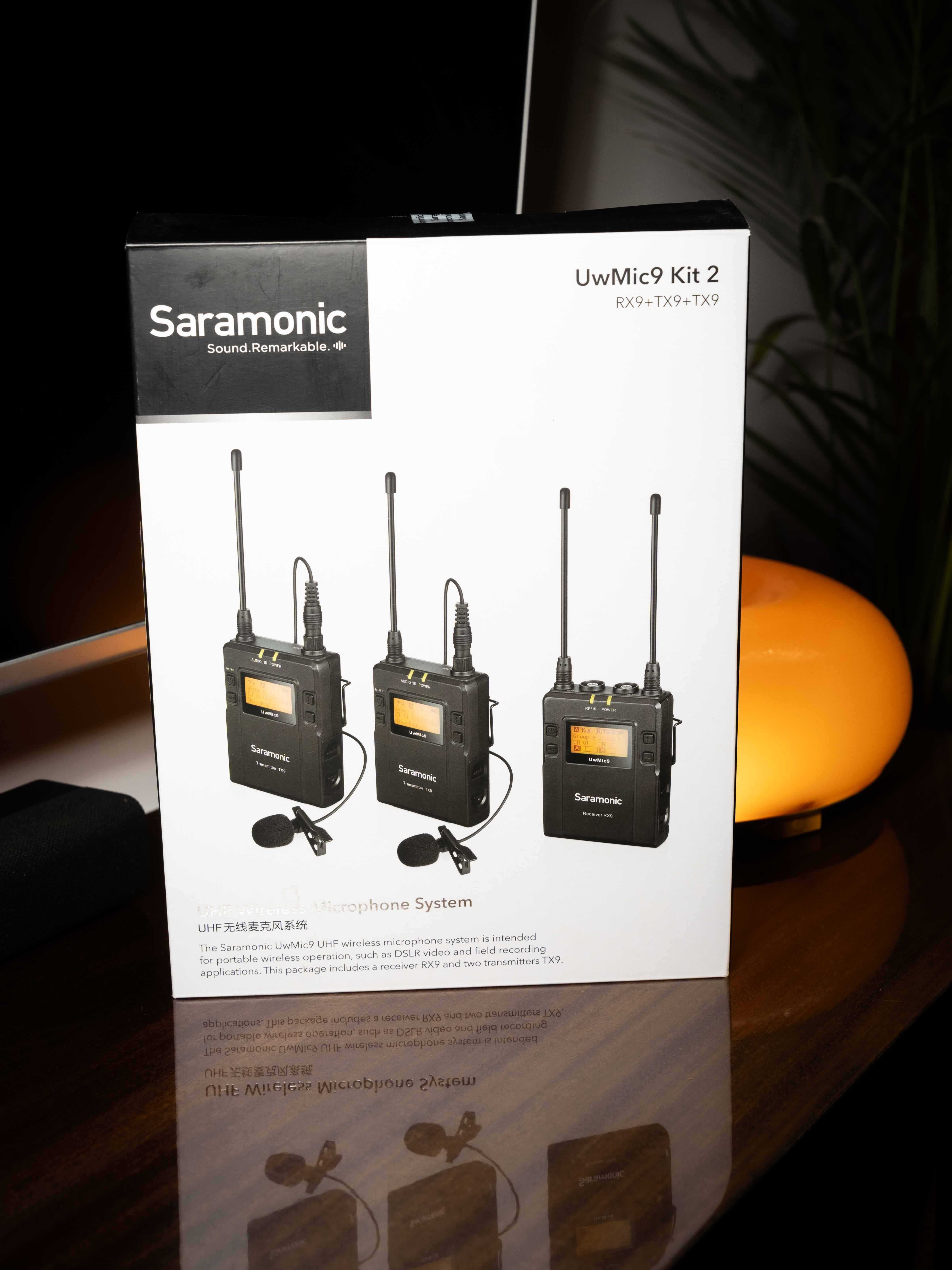Saramonic UwMic9 Kit2 RX9 + TX9 + TX9 zestaw bezprzewodowy