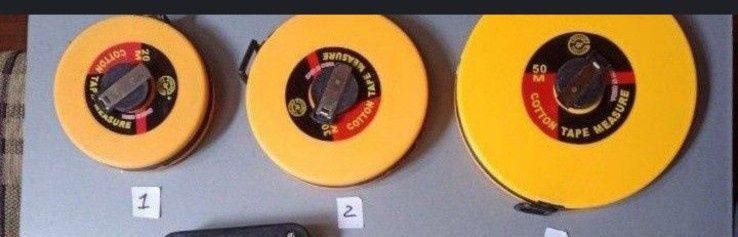 Рулетка Геодезическая для сада 5м  10м 20м 30м 50м