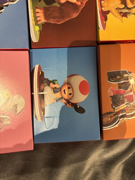 6 Brinquedos Nintendo McDonalds