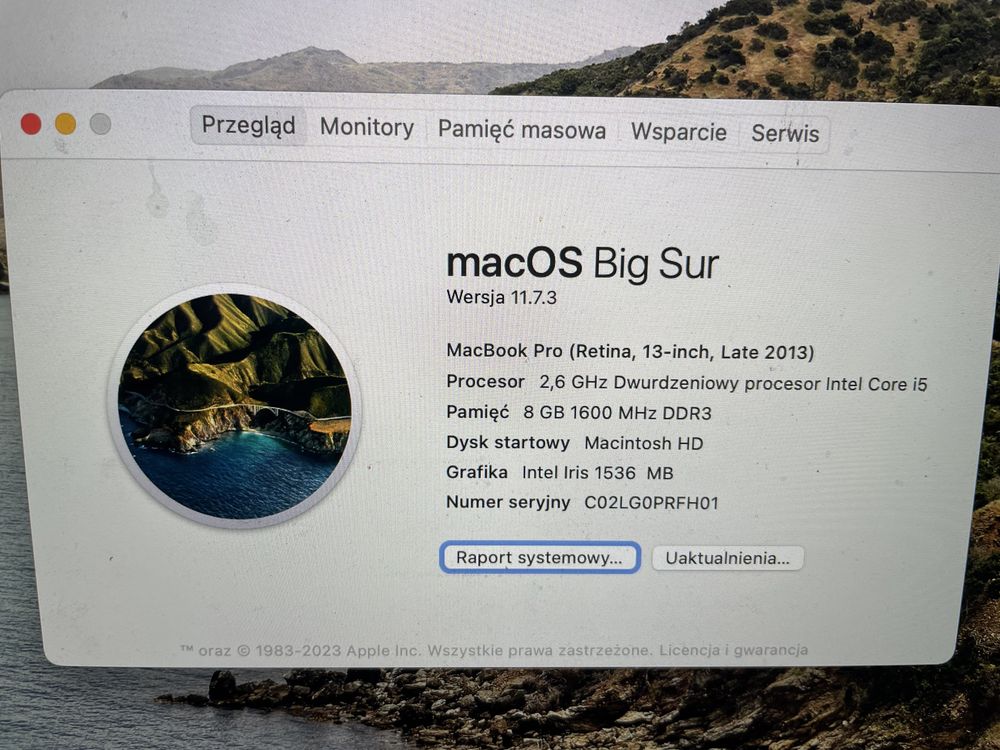 MacBook Pro Retina 13 late 2013