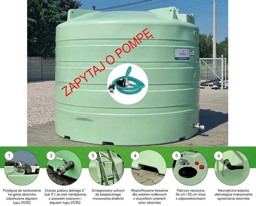 Zbiornik do nawozów płynnych RSM 22000 litrów ! KINGSPAN